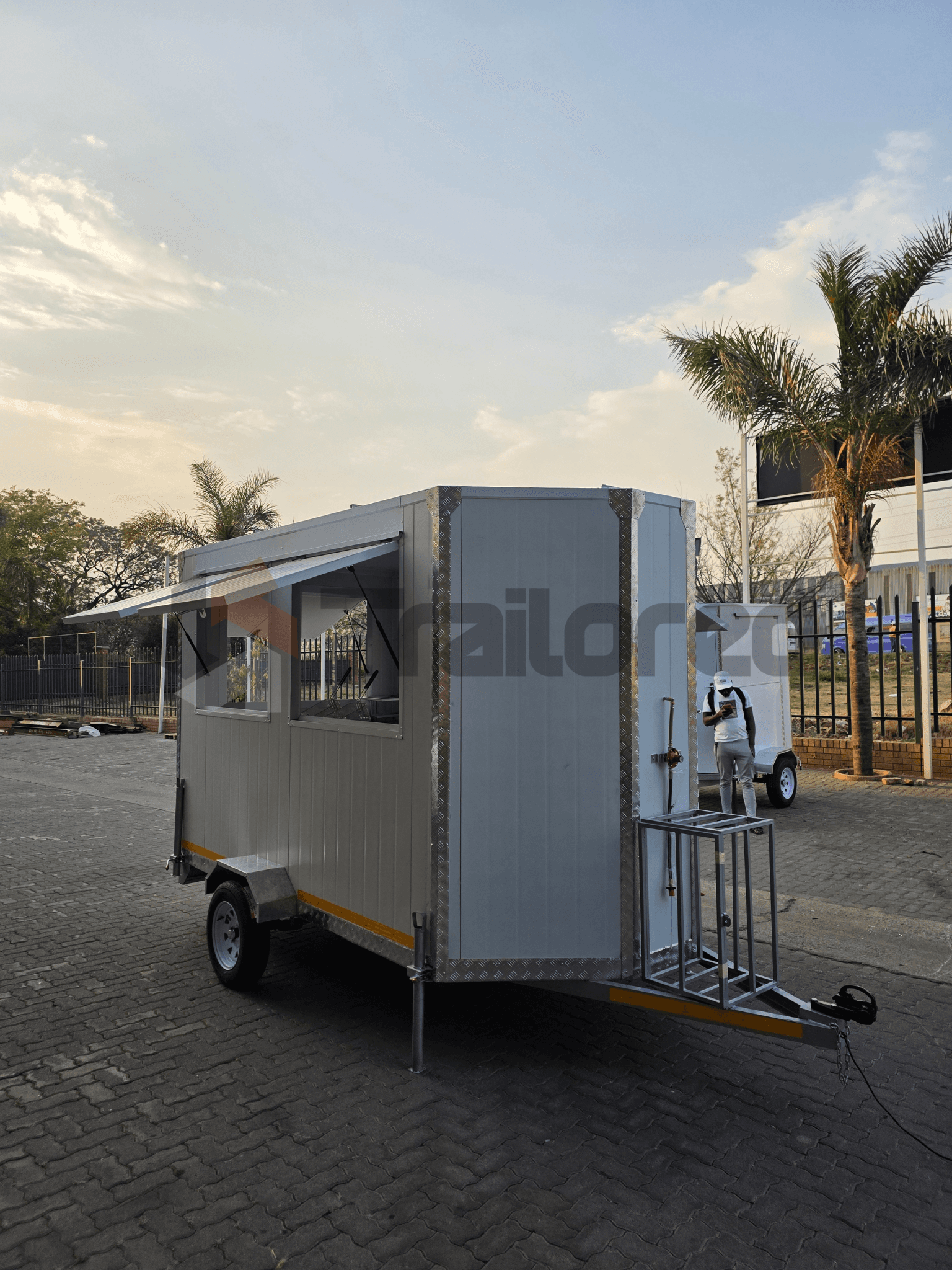 Kangala trailer equipment close-up